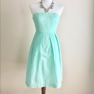 NWT Jcrew Strapless Dress | Mint | Sz 0